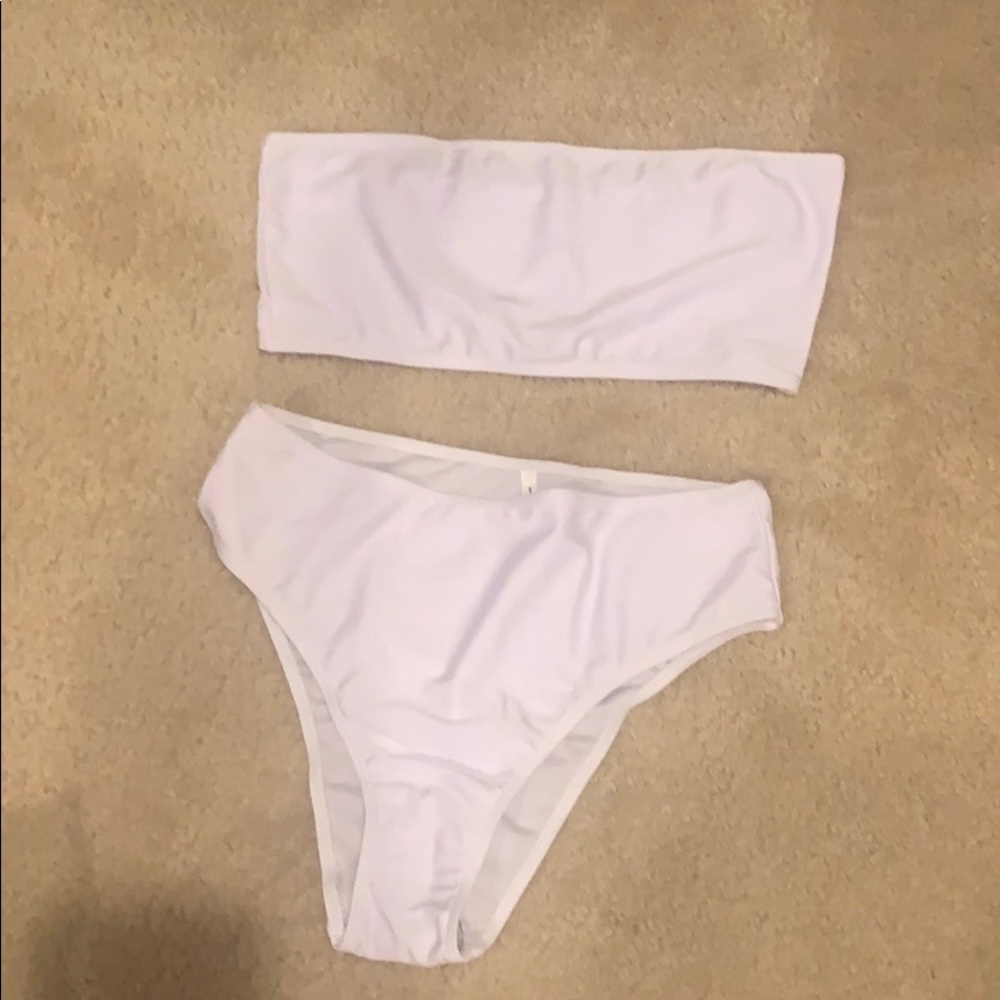 White two piece